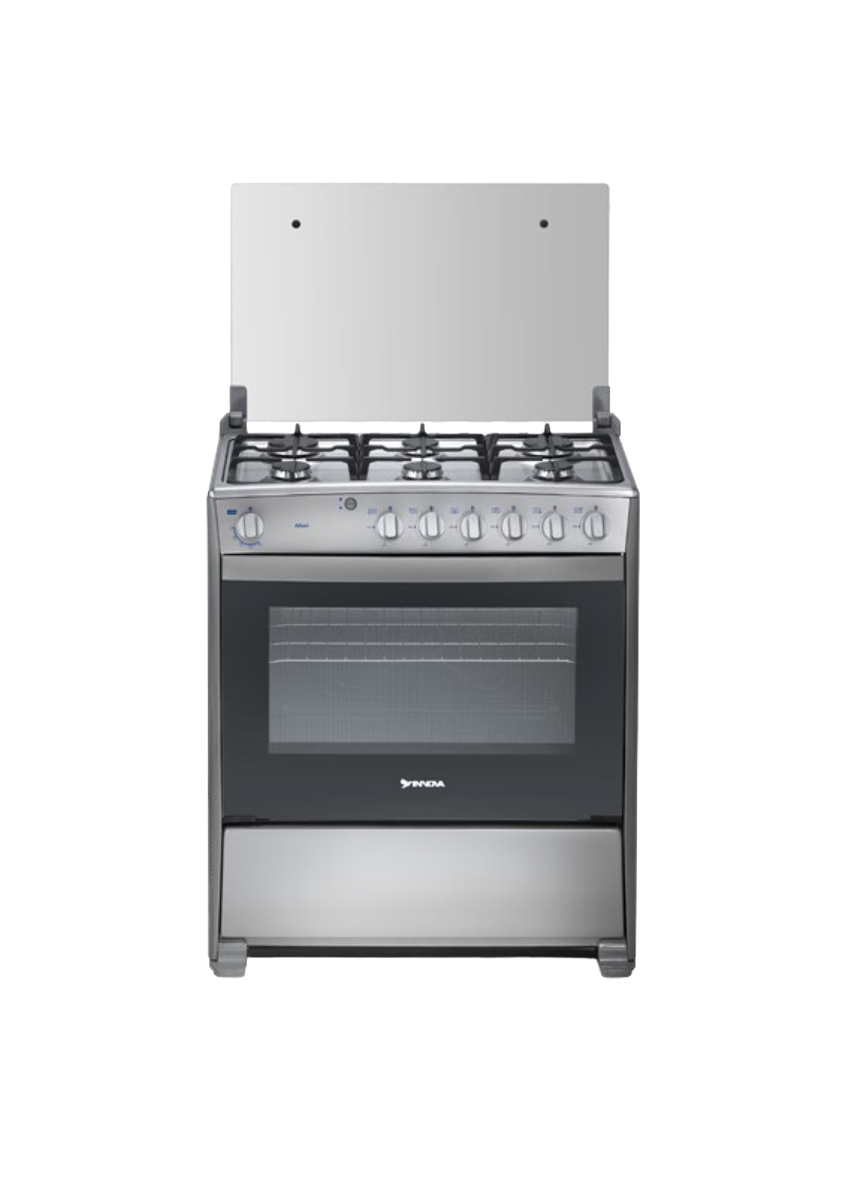 COCINA INNOVA-ALHELI 32" 6Q INOX. CROMA