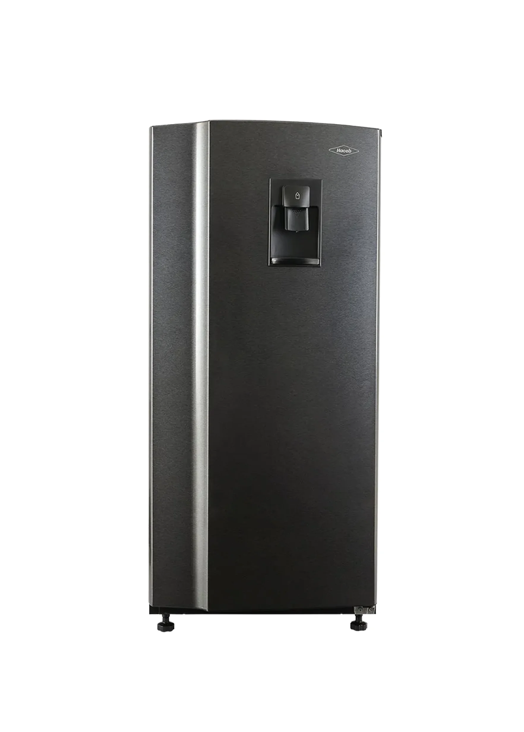 REFRIGERADORA HACEB TITANIO 220LT CON DISPENSADOR